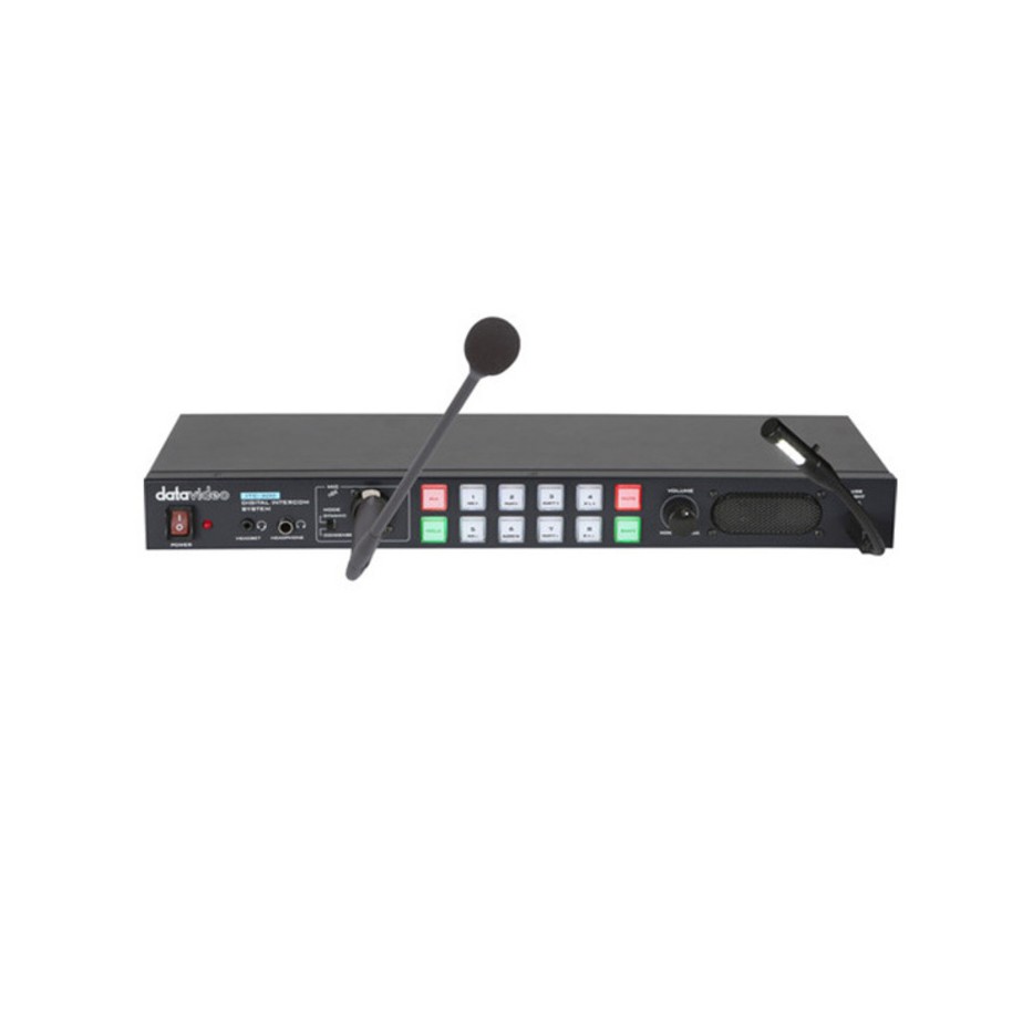 Datavideo ITC-300, Intercom 8 canaux avec beltpacks ITC-300SL