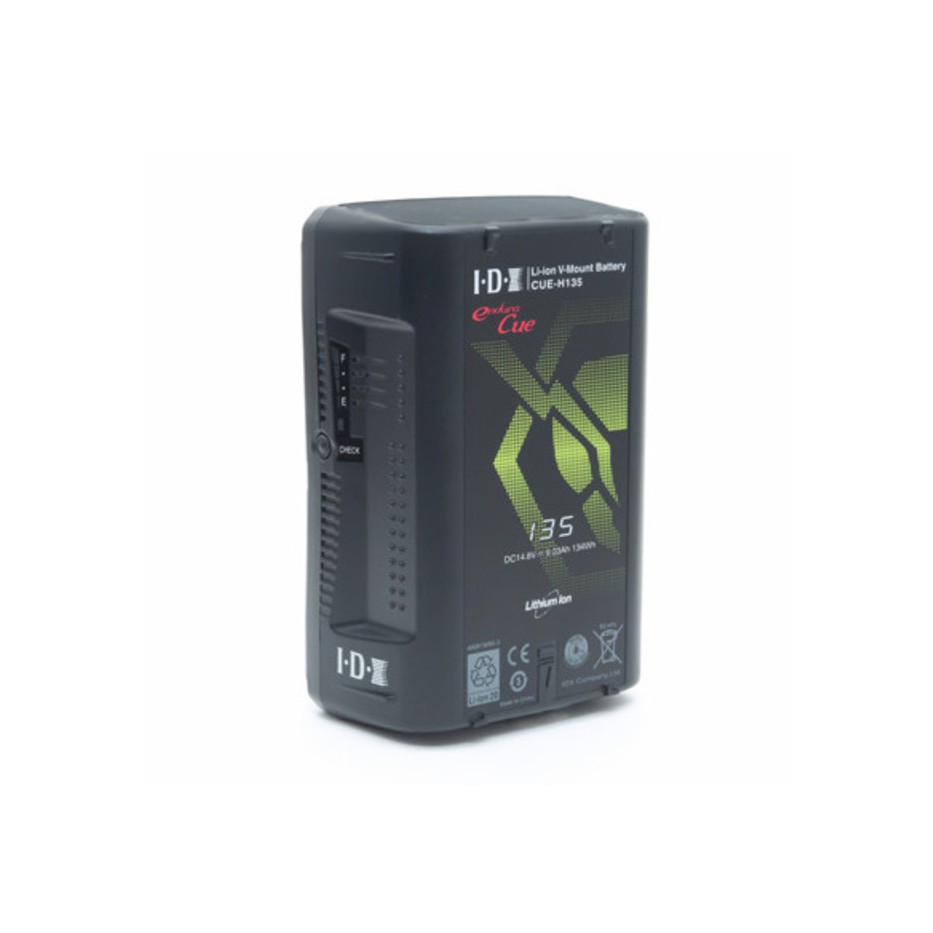 IDX CUE-H135, batterie V-Mount 134 Wh