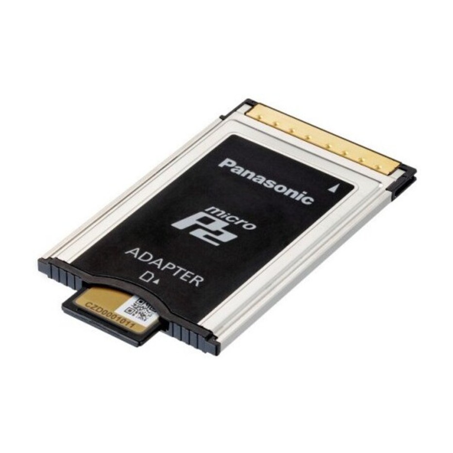 Panasonic AJ-P2AD1G - Adaptateur de carte mémoire microP2 & SDHC / SDXC