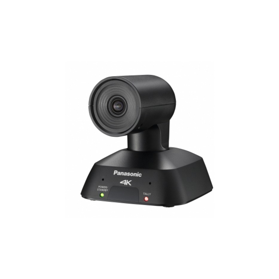 Panasonic AW-UE4K - Caméra tourelle PTZ 4K de couleur noire pour le streaming IP