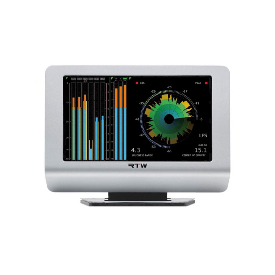 Analyseur audio RTW 20700 avec écran tactile de 7