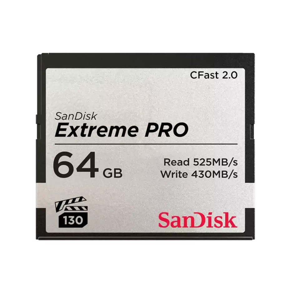 Sandisk Extreme Pro 64 Go - Carte mémoire compact flash CFast 2.0 ultrarapide