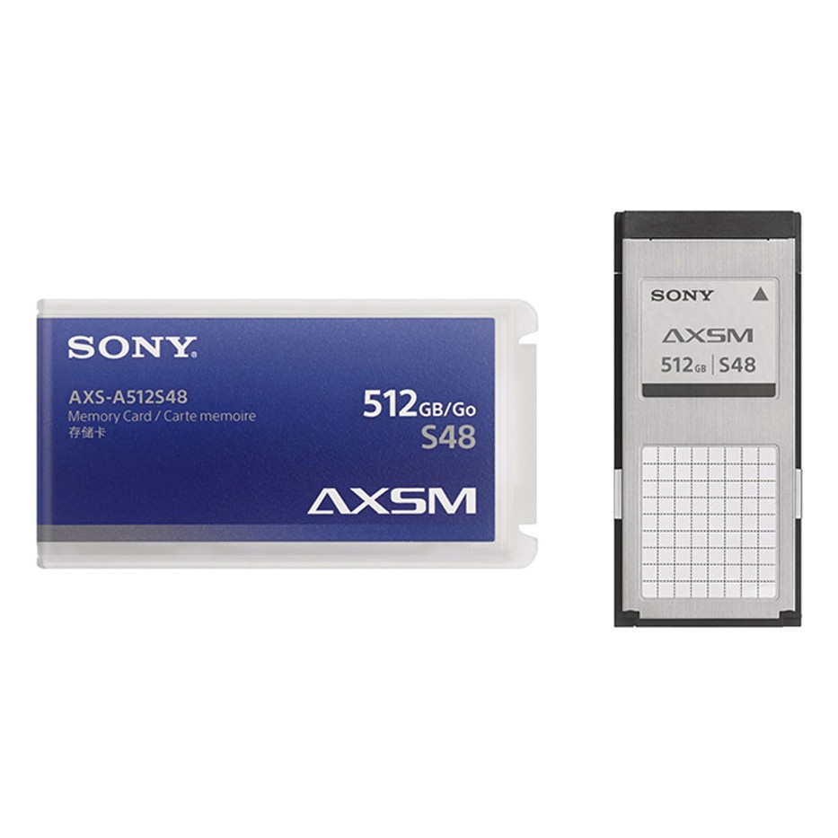 Sony AXS-A512S48, carte mémoire pour enregistreurs AXS-R5 et AXS-R7 