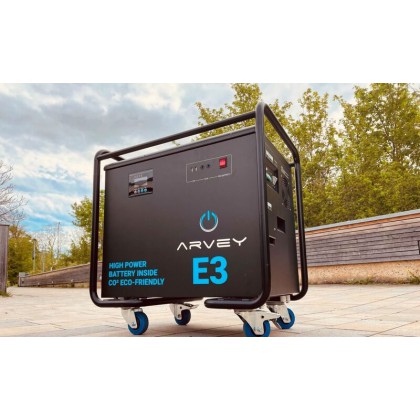 E3/E5 - Alimentations externes portables de 4,4 à 6,1 kWh à rechargement solaire