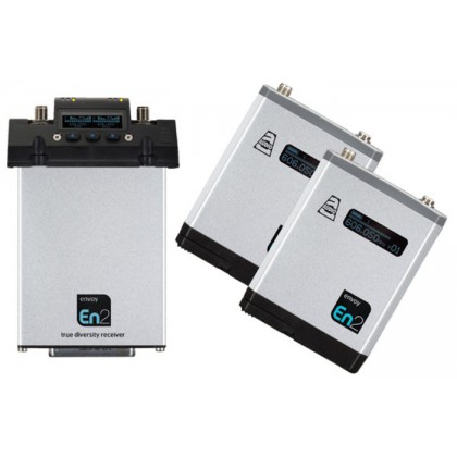 kit audio HF d'occasion avec émetteurs TX-EN2P, récepteur DX-EN2D et micros COS-11 ou PFTR-50