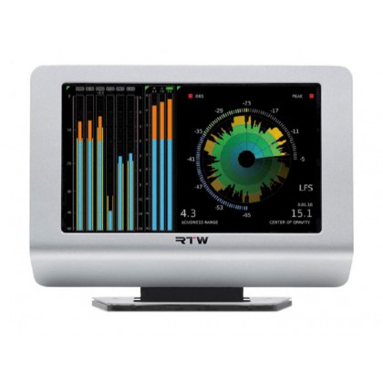 20700 touch monitor TM7 - Analyseur audio broadcast racquable avec écran tactile de 7