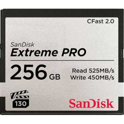 Extreme Pro 256 Go - Carte mémoire compact flash CFast 2.0 ultrarapide