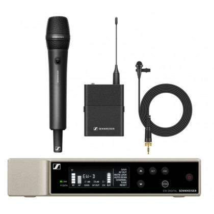 EW-D ME2/835-S SET (Q1-6) - Kit audio UHF avec micro main & micro cravate