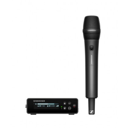 EW-DP 835 Set - Kit audio UHF numérique sans fil avec micro main dynamique cardioïde SKM-S et récepteur True-Diversity