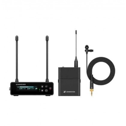 EW-DP ME 2 Set - Kit audio UHF numérique sans fil avec émetteur de poche SK et micro-cravate omnidirectionnel