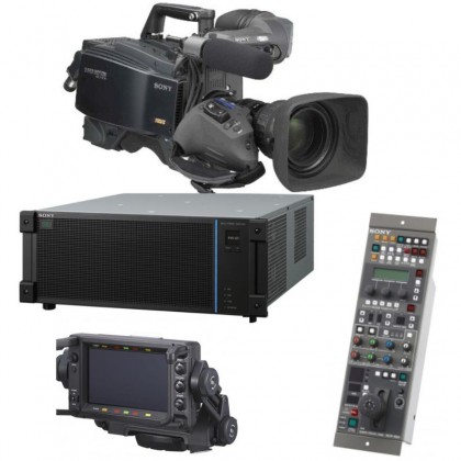 HDC-2500 - Caméra plateau double vitesse fibre 3G HD 3CCD 2/3