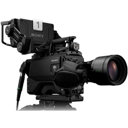 HDC-F5500 - Caméra plateau broadcast CMOS 4K HDR Super 35 mm PL offrant un style cinématographique pour la production vidéo en direct