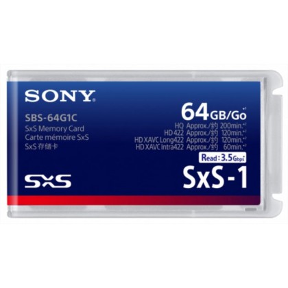 SPB-64E - Carte mémoire SxS-Pro Plus 64 Go