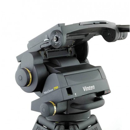 Vector 750 - Tête fluide vidéo EFP base plate pour charge jusqu'à 75 kg