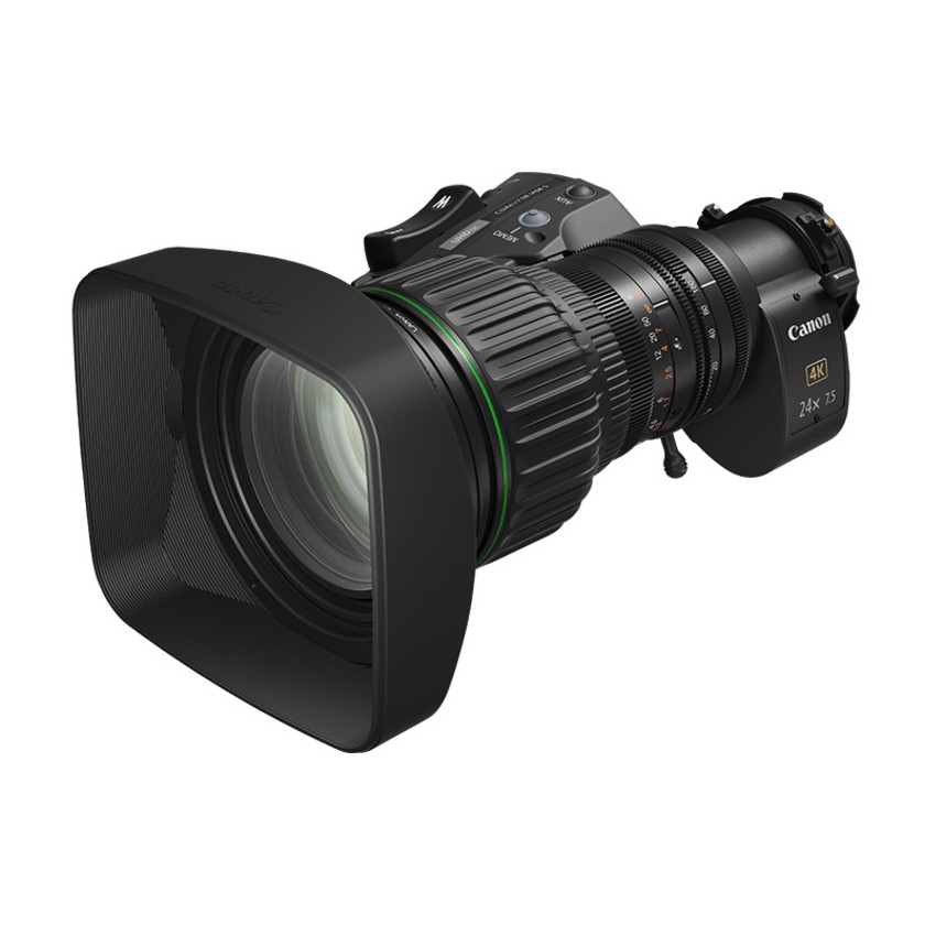 Canon CJ24ex7.5B IASE, téléobjectif broadcast ENG 2/3" 4K UHD