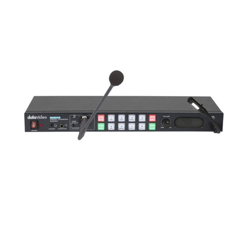Datavideo ITC-300, Intercom 8 canaux avec beltpacks ITC-300SL
