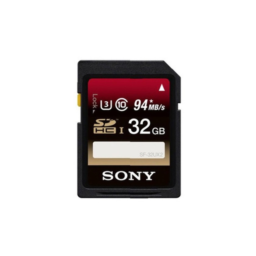 Sony SF32UX2, carte mémoire SDHC 32 Go vitesse 94 Mo/s