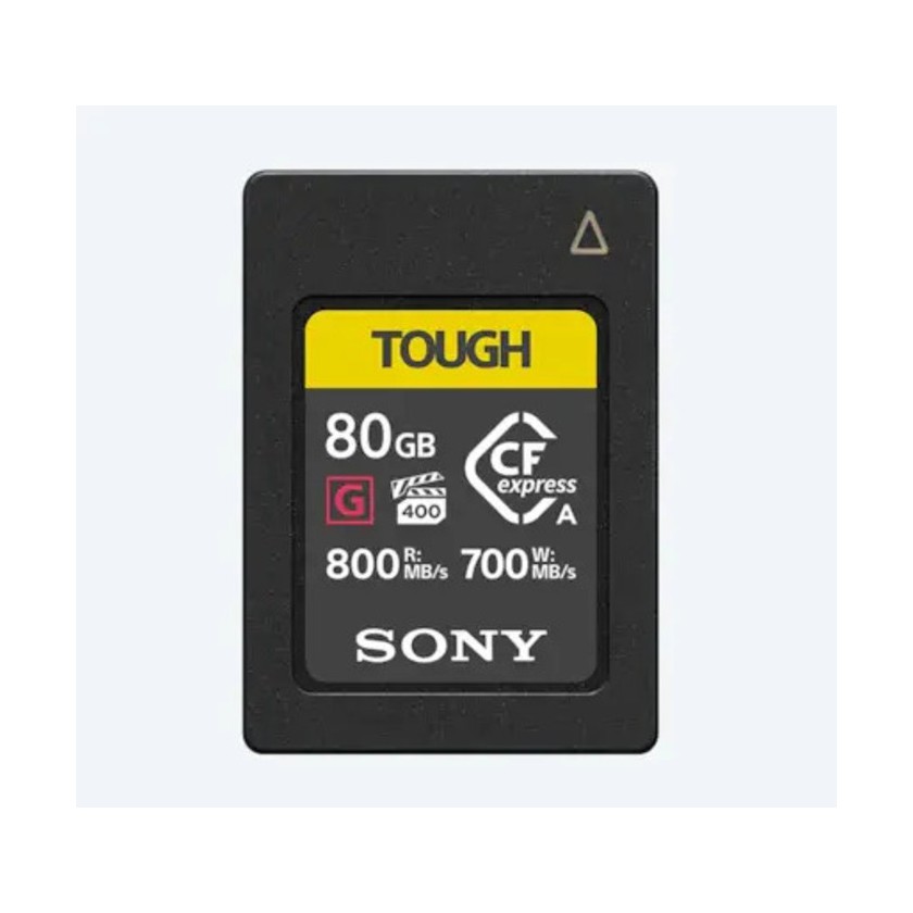 Sony CEA-G80T, carte mémoire CFexpress