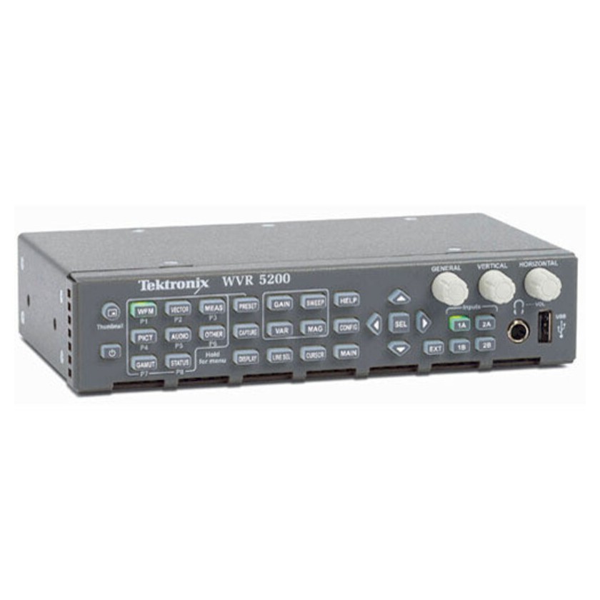 Telestream WVR5200, oscilloscope racquable multiformat HD/SD 4 entrées SD